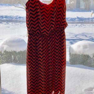 Chevron boutique dress